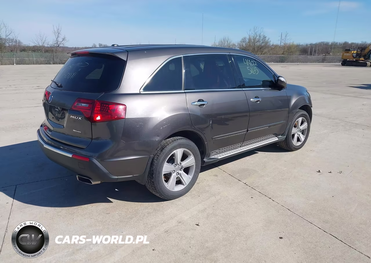 2011 Acura Mdx Technology Package VIN:2HNYD2H69BH530309 - 4
