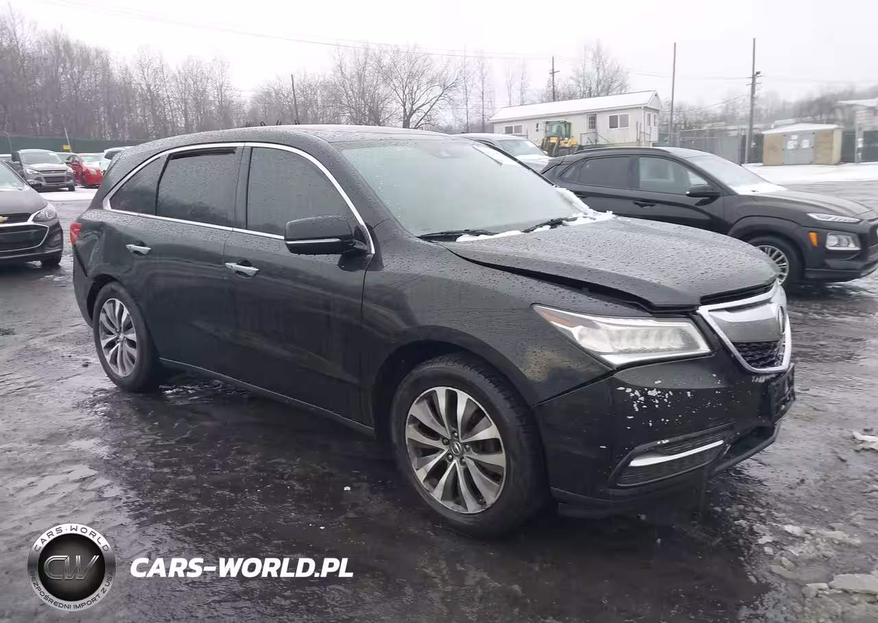 2016 Acura Mdx Technology Acurawatch Plus Packages-Technology Package
