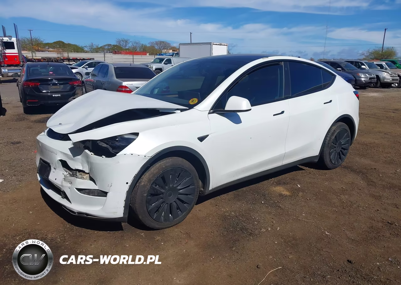 2022 Tesla Model Y Long Range Dual Motor All-Wheel Drive VIN:7SAYGAEE8NF540779 - 2