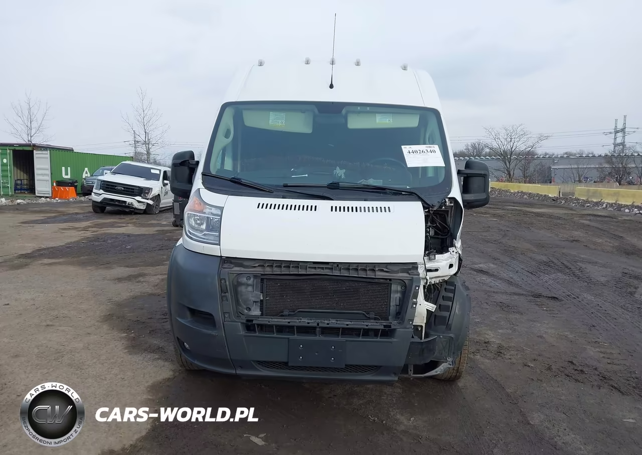 2021 Ram Promaster 3500 Cargo Van High Roof 159 Wb Ext VIN:3C6MRVJG9ME557977 - 12