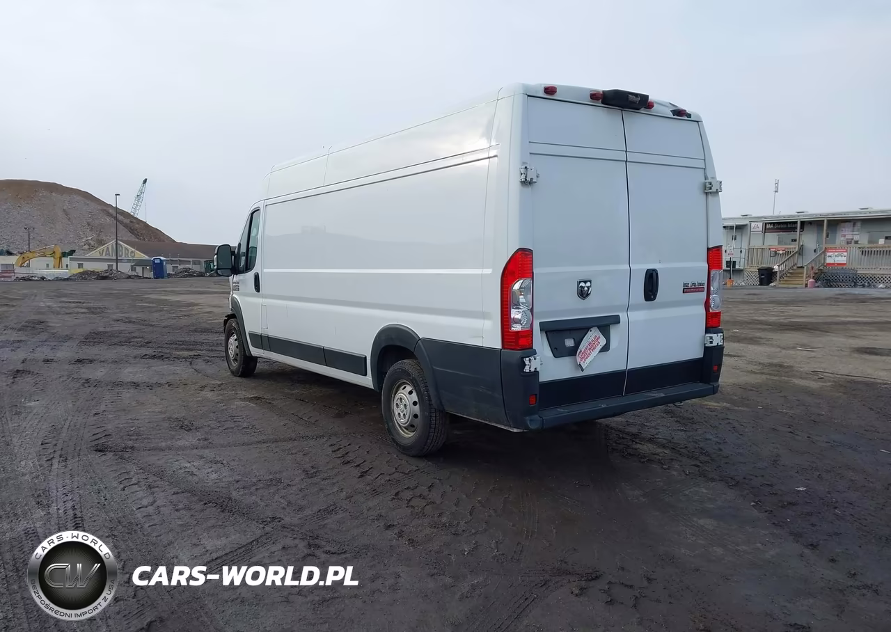 2021 Ram Promaster 3500 Cargo Van High Roof 159 Wb Ext VIN:3C6MRVJG9ME557977 - 3