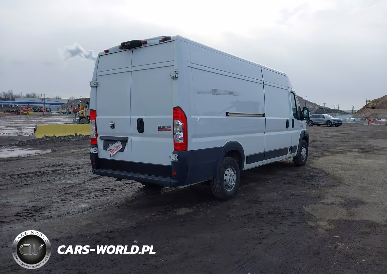 2021 Ram Promaster 3500 Cargo Van High Roof 159 Wb Ext VIN:3C6MRVJG9ME557977 - 4