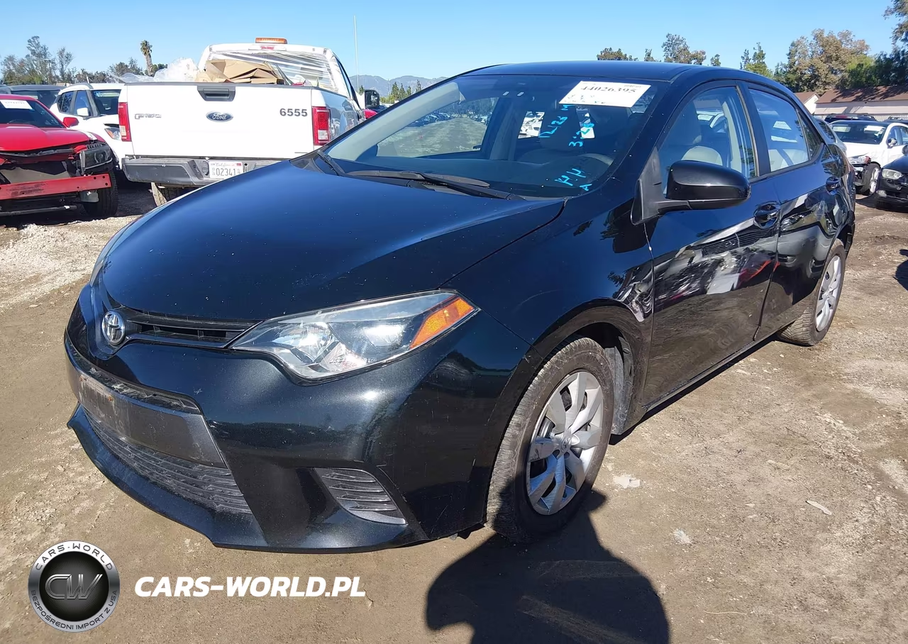2015 Toyota Corolla Le VIN:2T1BURHE8FC441312 - 2