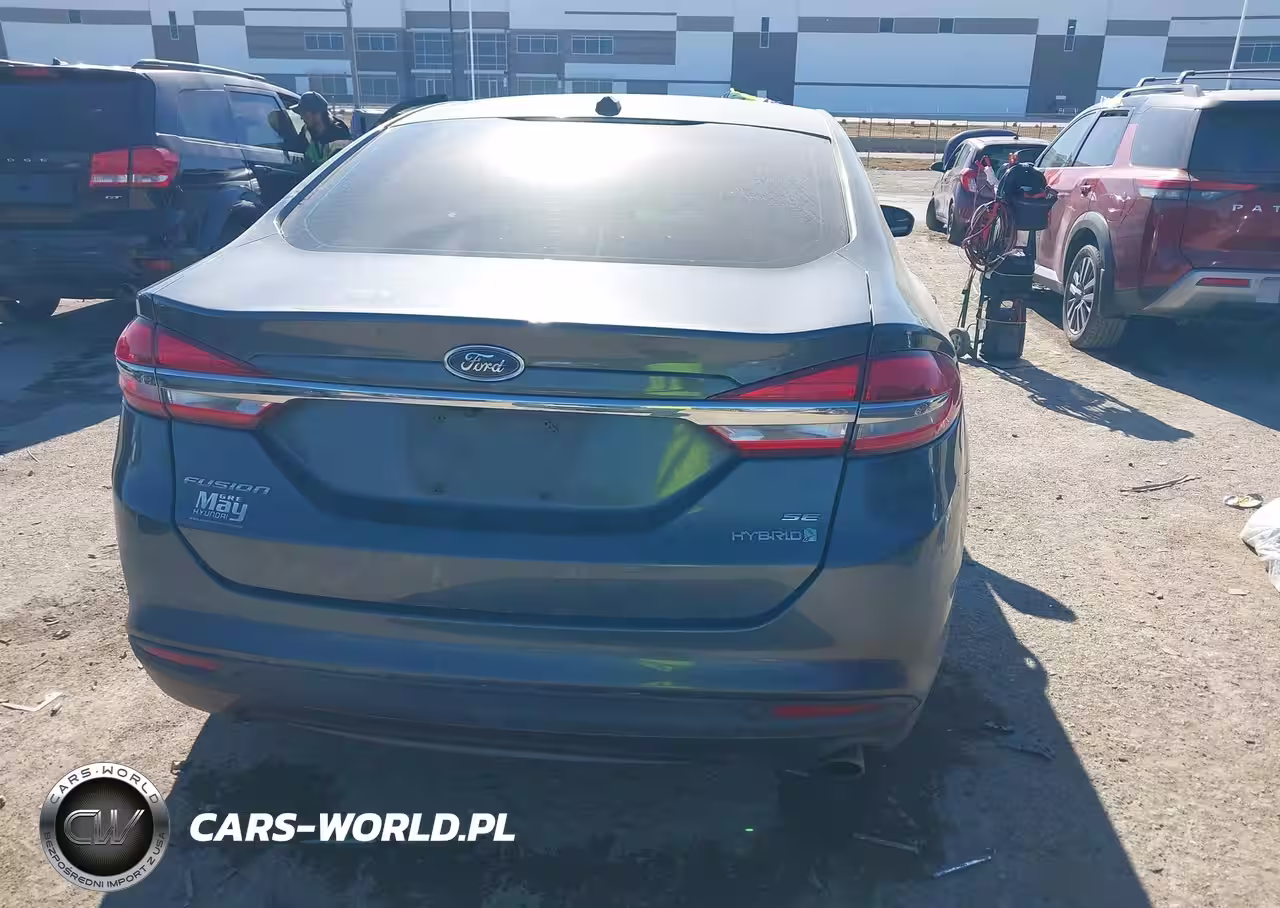 2018 Ford Fusion Hybrid Se VIN:3FA6P0LU0JR247983 - 16