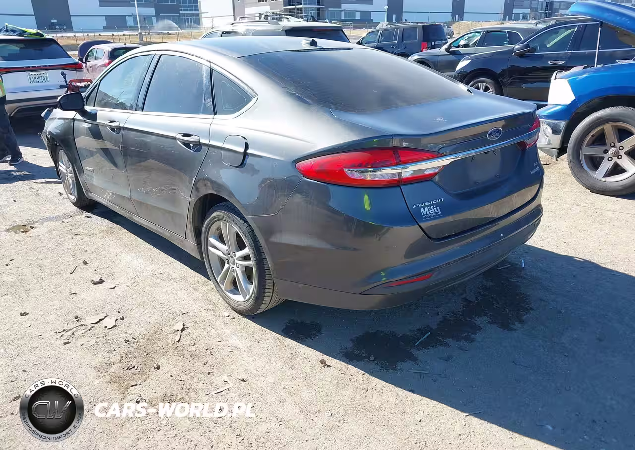 2018 Ford Fusion Hybrid Se VIN:3FA6P0LU0JR247983 - 3