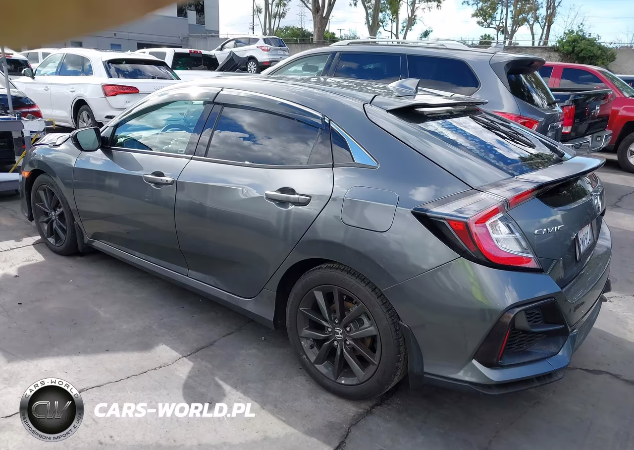 2020 Honda Civic Ex VIN:SHHFK7H69LU400309 - 3