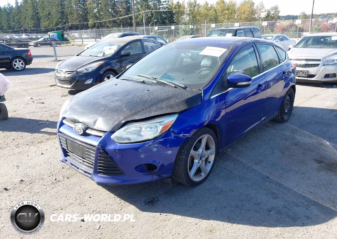 2013 Ford Focus Titanium VIN:1FADP3N26DL265041 - 2