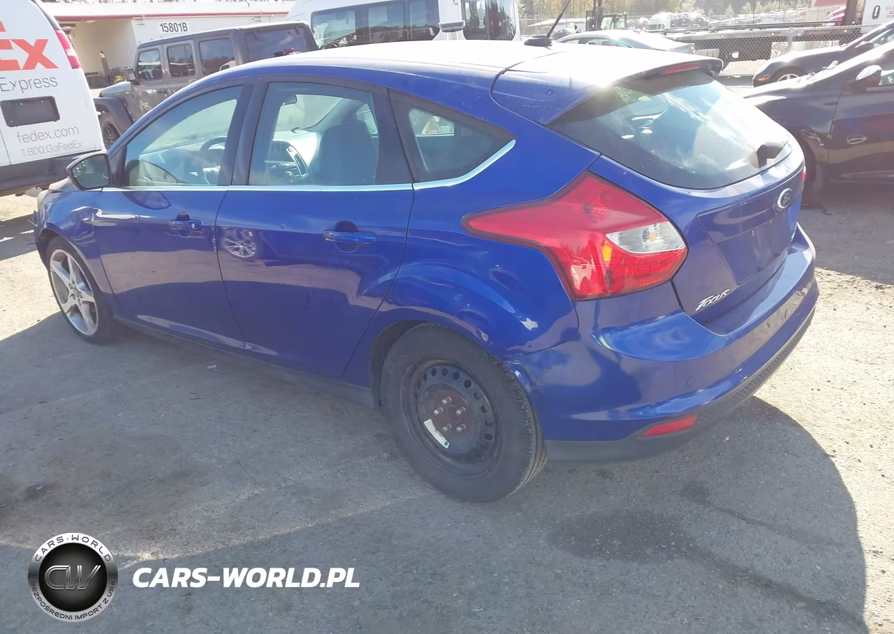 2013 Ford Focus Titanium VIN:1FADP3N26DL265041 - 3