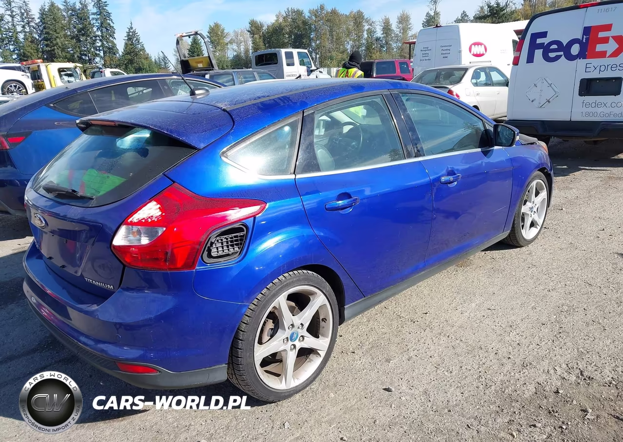 2013 Ford Focus Titanium VIN:1FADP3N26DL265041 - 4
