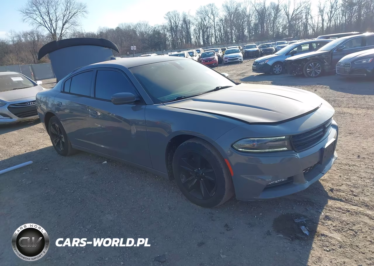 2018 Dodge Charger Sxt Plus Rwd VIN:2C3CDXHG3JH179390 - 1