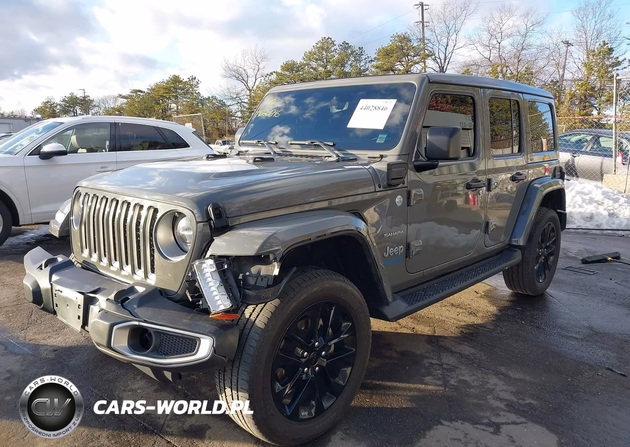 2021 Jeep Wrangler 4Xe Unlimited Sahara 4X4 VIN:1C4JJXP64MW698538 - 2