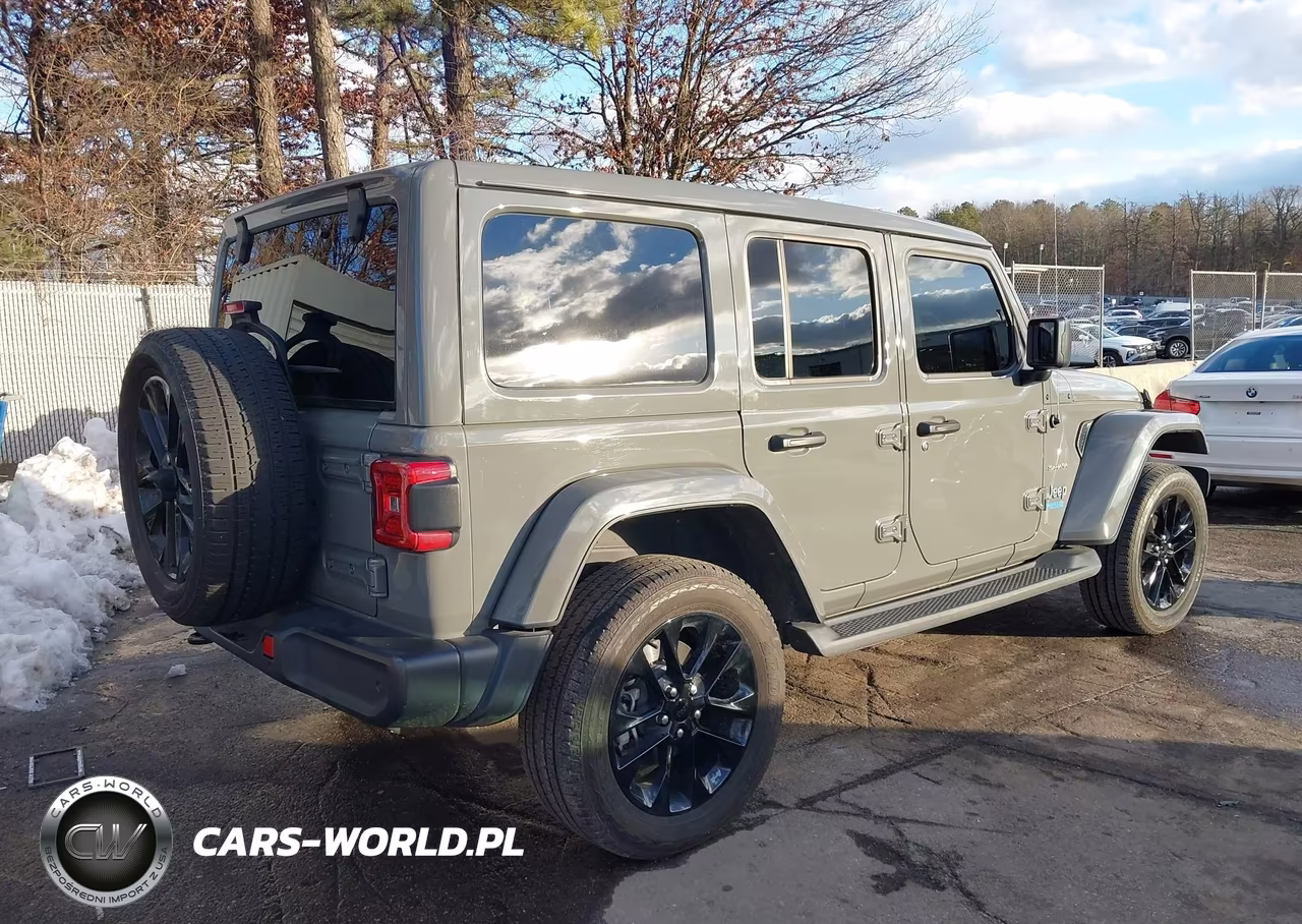 2021 Jeep Wrangler 4Xe Unlimited Sahara 4X4 VIN:1C4JJXP64MW698538 - 4