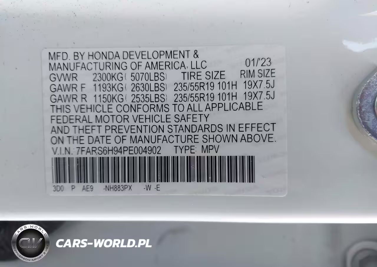 2023 Honda Cr-V Hybrid Sport Touring VIN:7FARS6H94PE004902 - 9