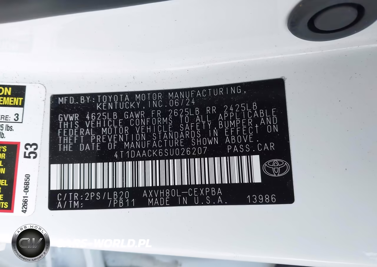 2025 Toyota Camry Xse VIN:4T1DAACK6SU026207 - 9