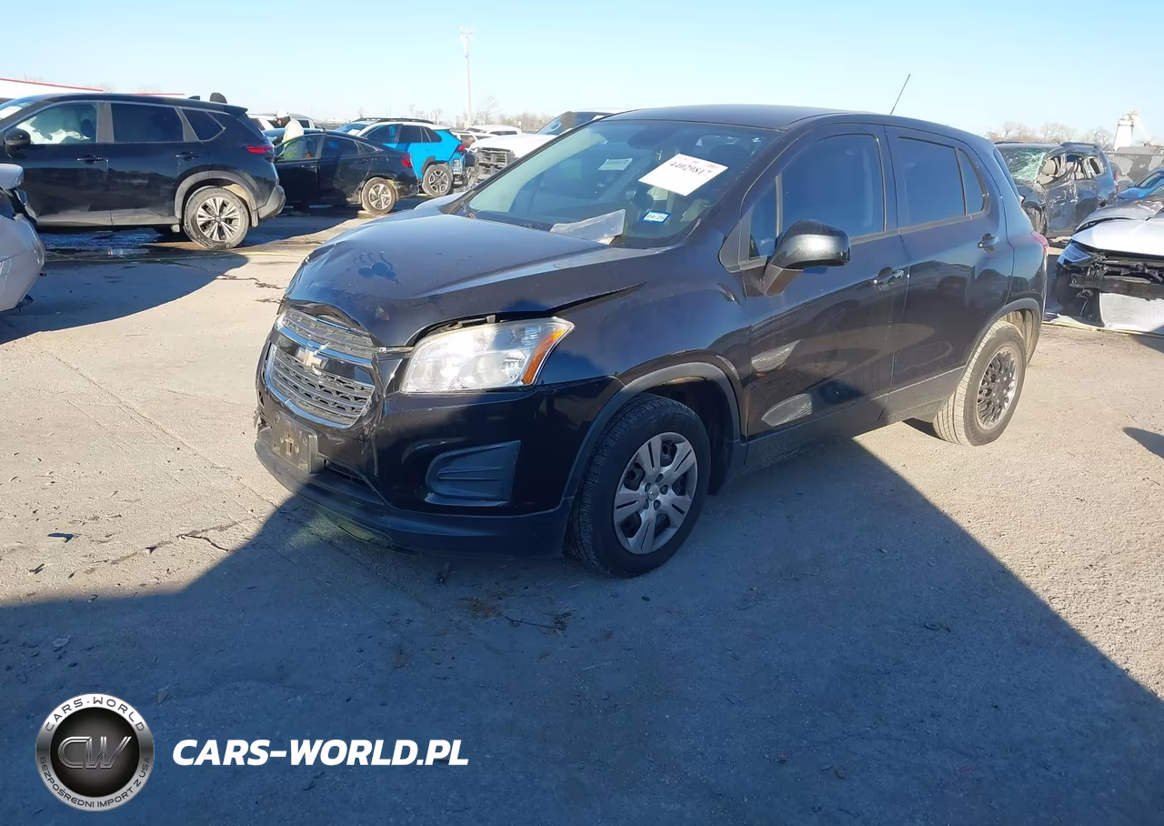2016 Chevrolet Trax 1Ls VIN:KL7CJKSB7GB566480 - 2