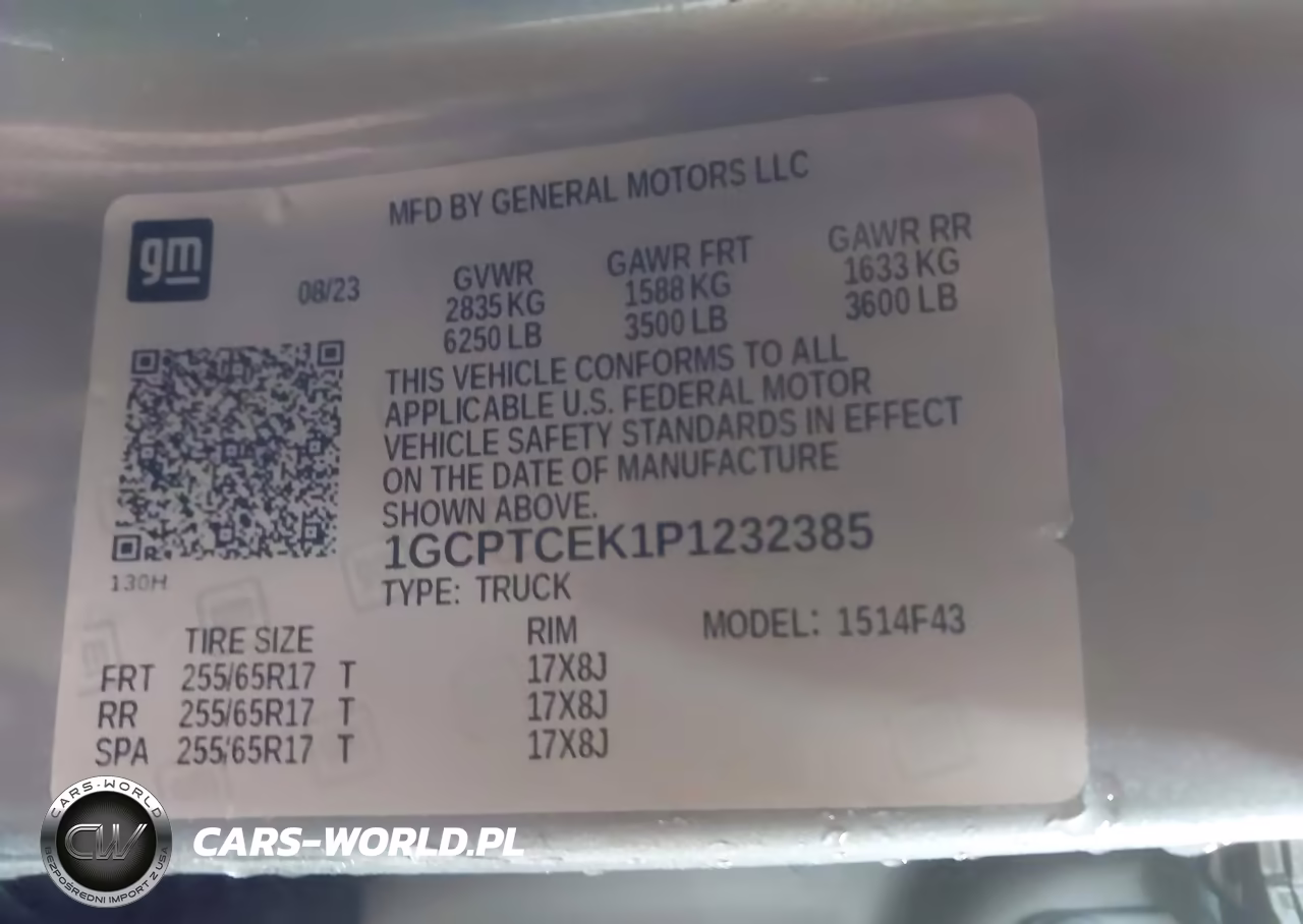 2023 Chevrolet Colorado 4Wd Short Box Lt VIN:1GCPTCEK1P1232385 - 9