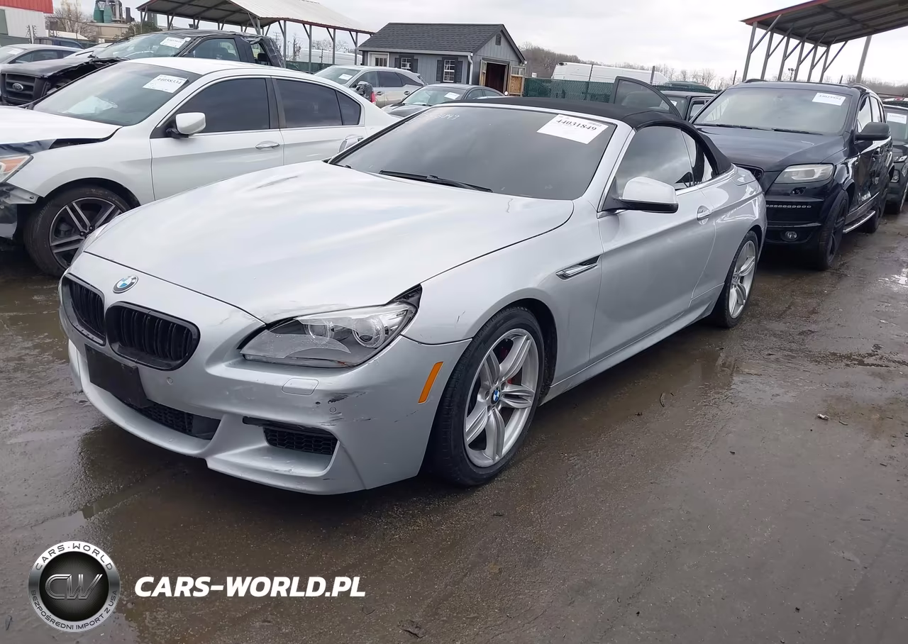 2012 BMW 650I VIN:WBALZ3C51CDL73358 - 2