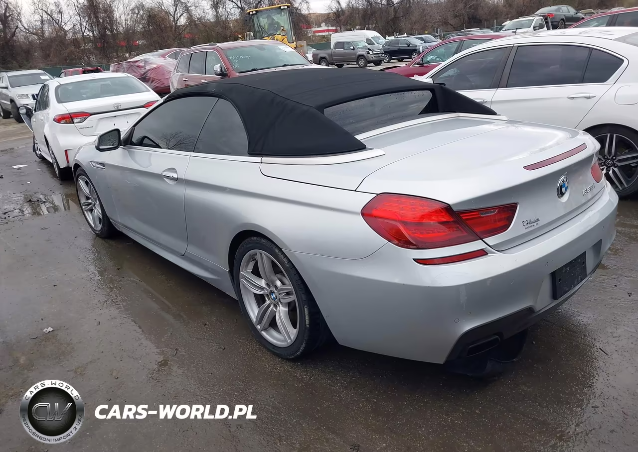 2012 BMW 650I VIN:WBALZ3C51CDL73358 - 3