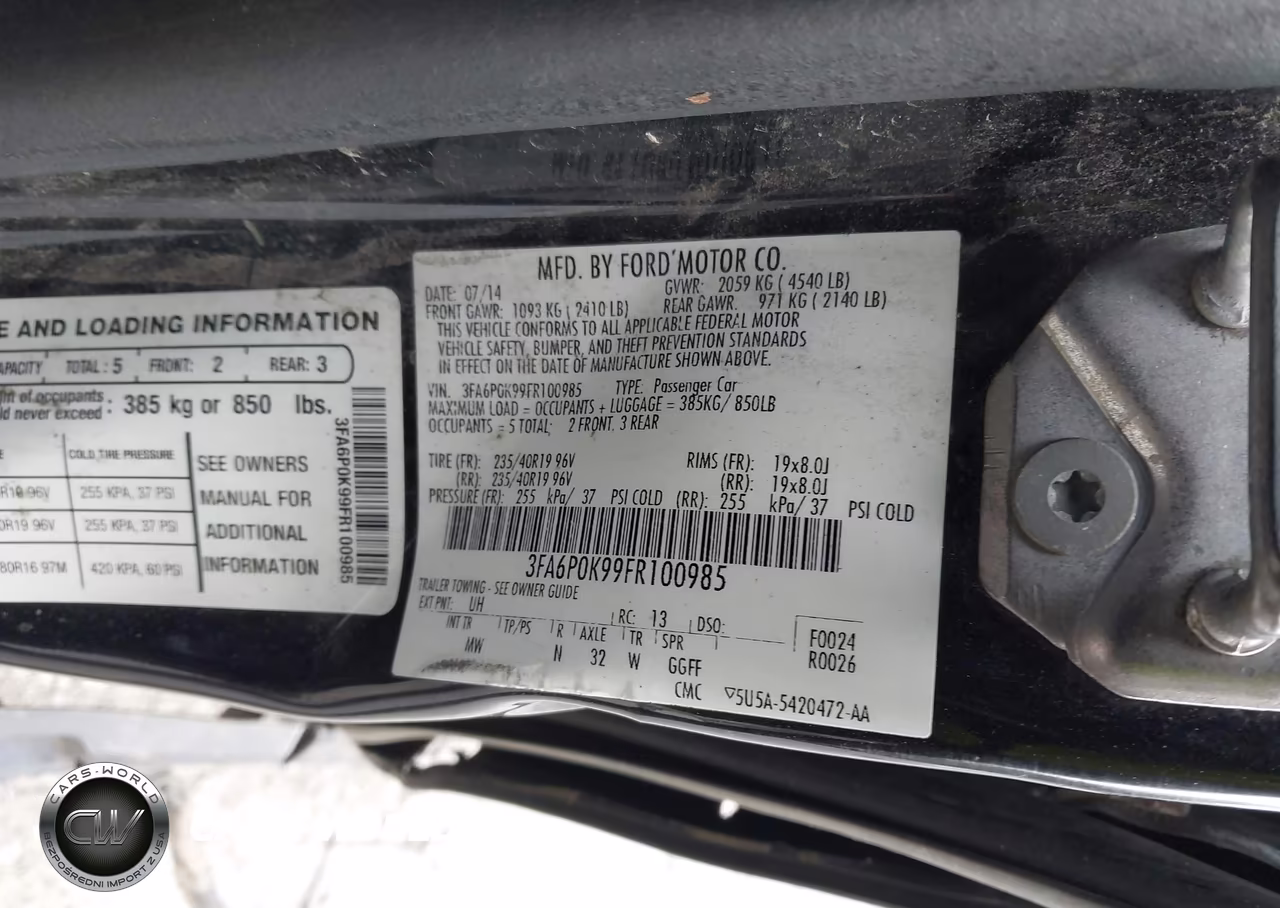 2015 Ford Fusion Titanium VIN:3FA6P0K99FR100985 - 9