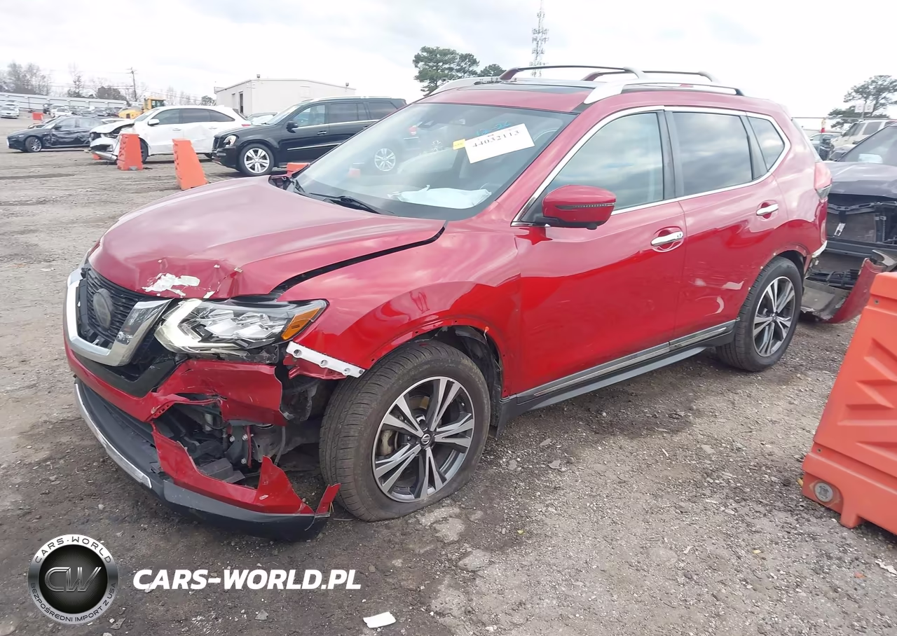 2017 Nissan Rogue Sl VIN:5N1AT2MTXHC828588 - 2