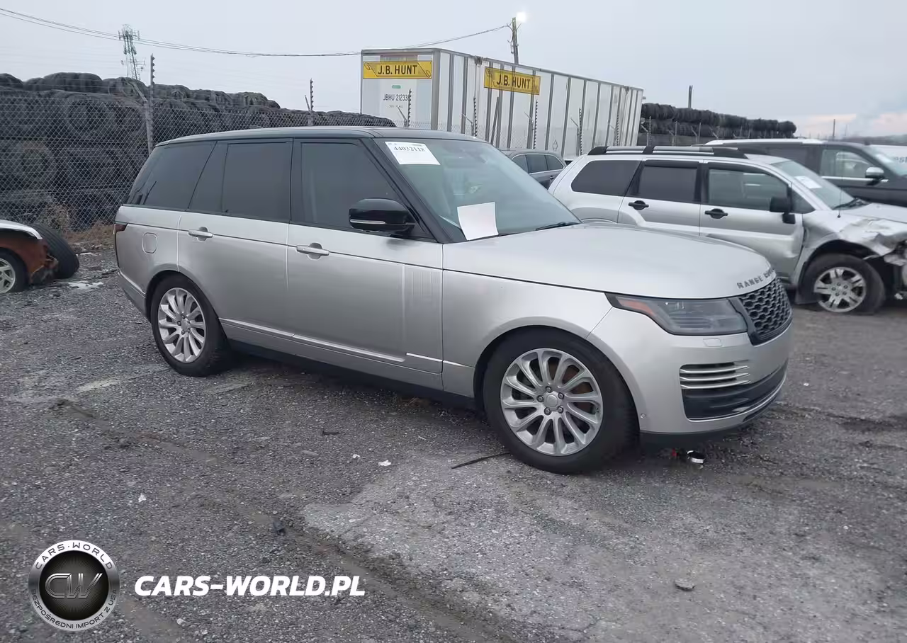 2019 Land Rover Range Rover 3.0L V6 Turbocharged Diesel Td6