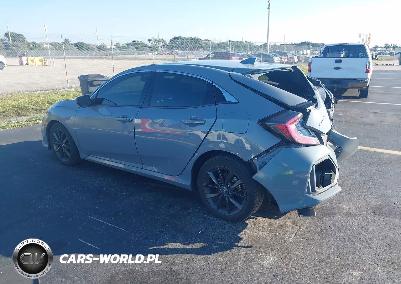 2021 Honda Civic Ex VIN:SHHFK7H68MU201026 - 3