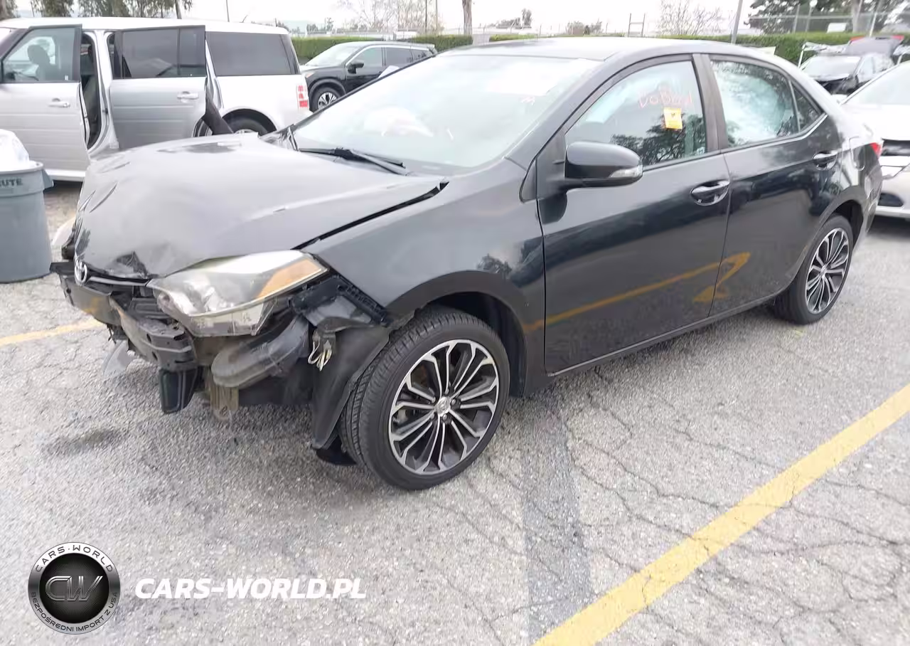2015 Toyota Corolla S Plus VIN:5YFBURHE2FP352092 - 2