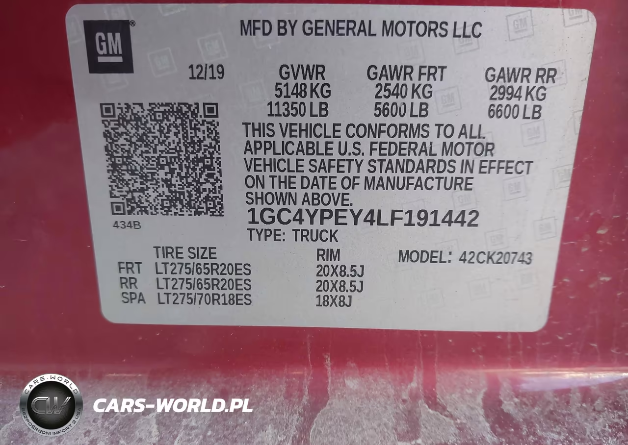 2020 Chevrolet Silverado 2500Hd 4Wd Standard Bed Ltz VIN:1GC4YPEY4LF191442 - 8