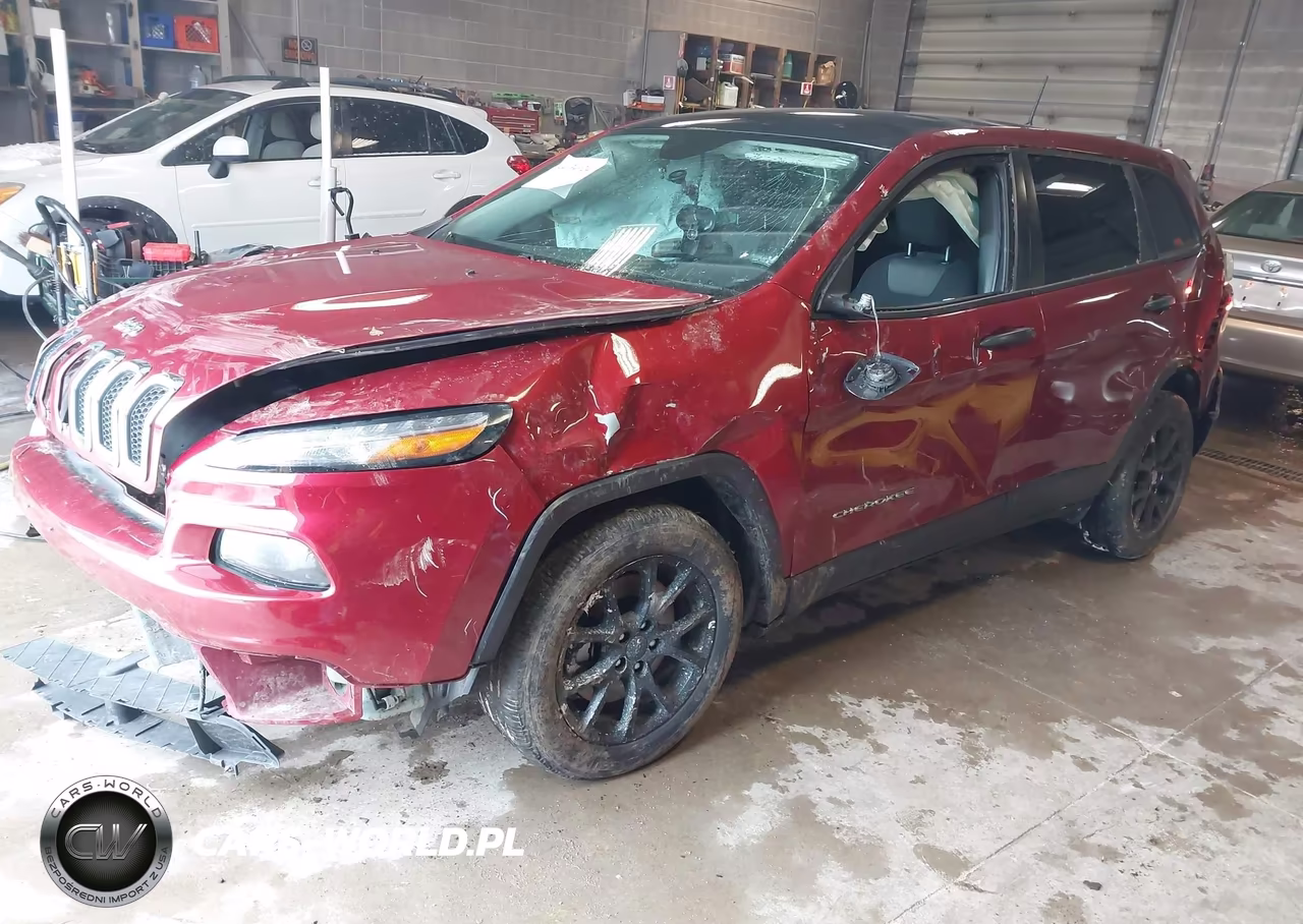 2017 Jeep Cherokee Sport Fwd VIN:1C4PJLAB3HD232951 - 2