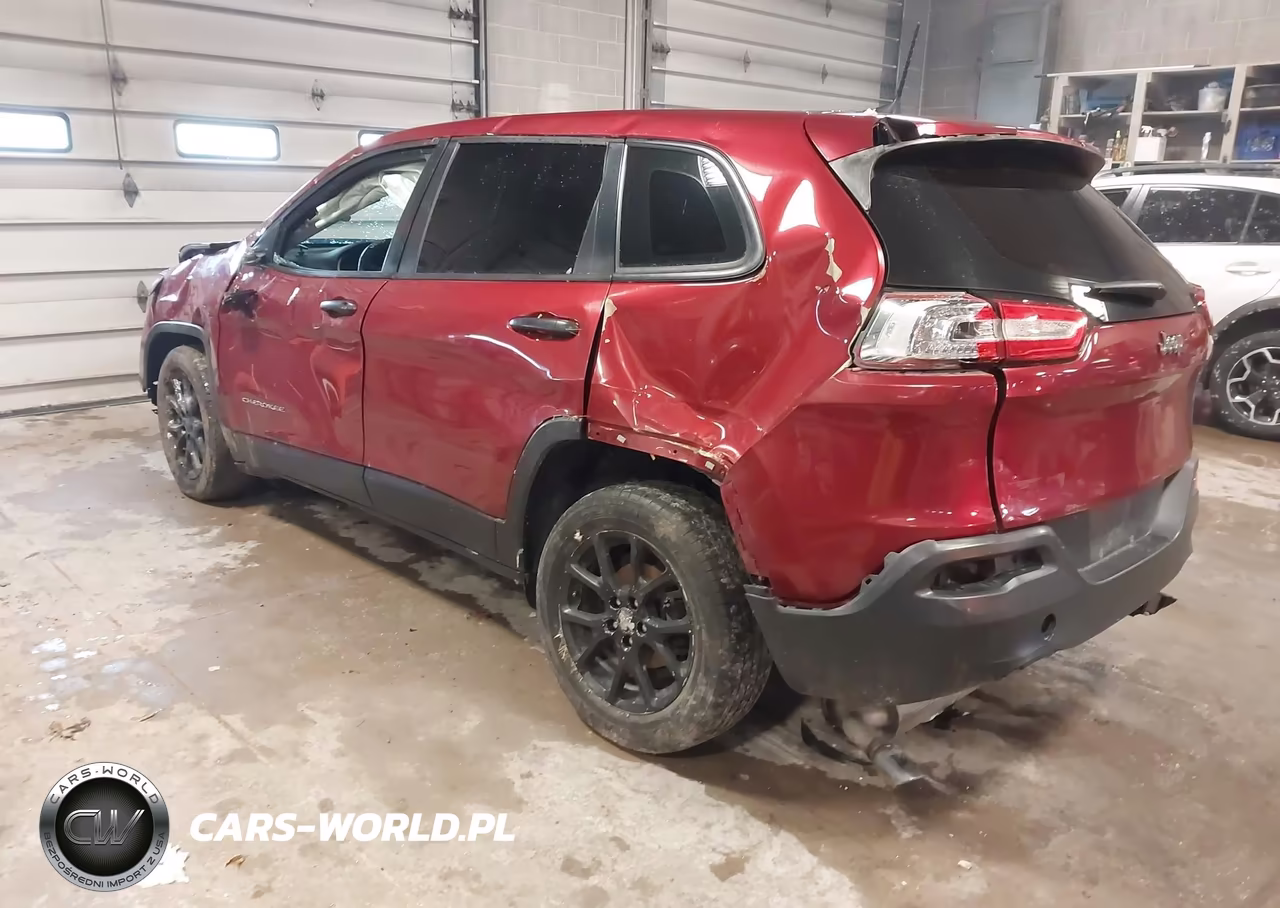 2017 Jeep Cherokee Sport Fwd VIN:1C4PJLAB3HD232951 - 3