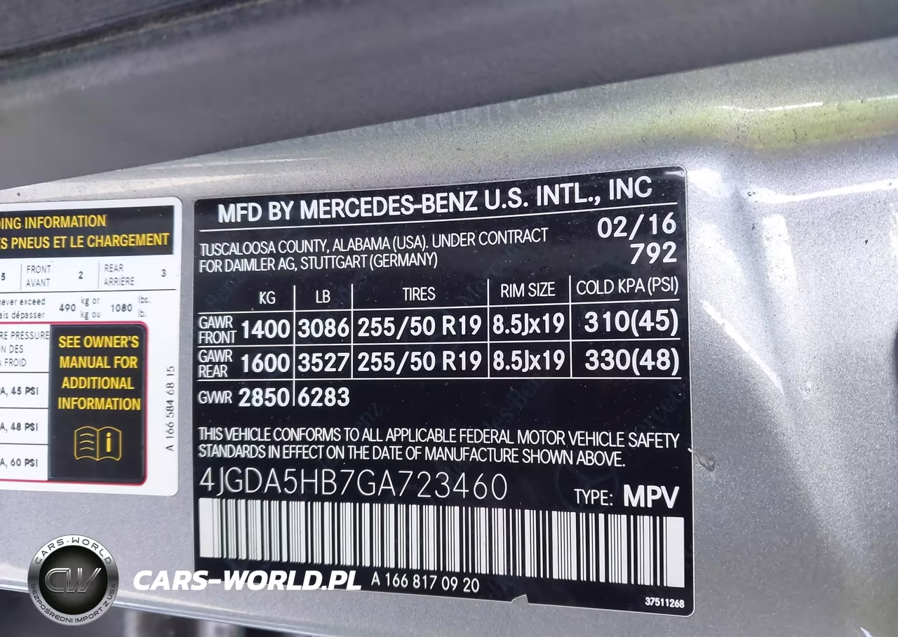 2016 Mercedes-Benz Gle 350 4Matic VIN:4JGDA5HB7GA723460 - 9