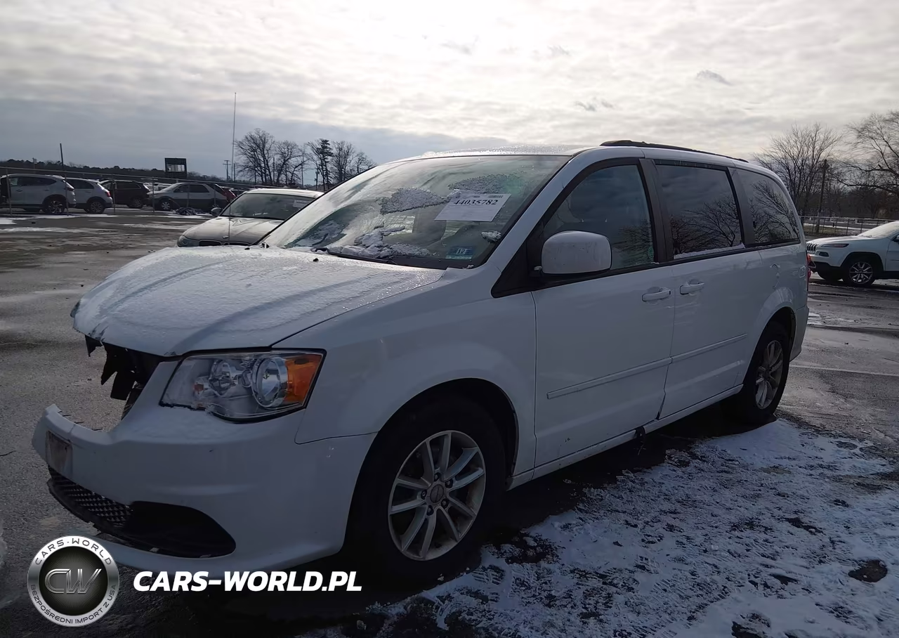2016 Dodge Grand Caravan Sxt VIN:2C4RDGCG7GR352618 - 2