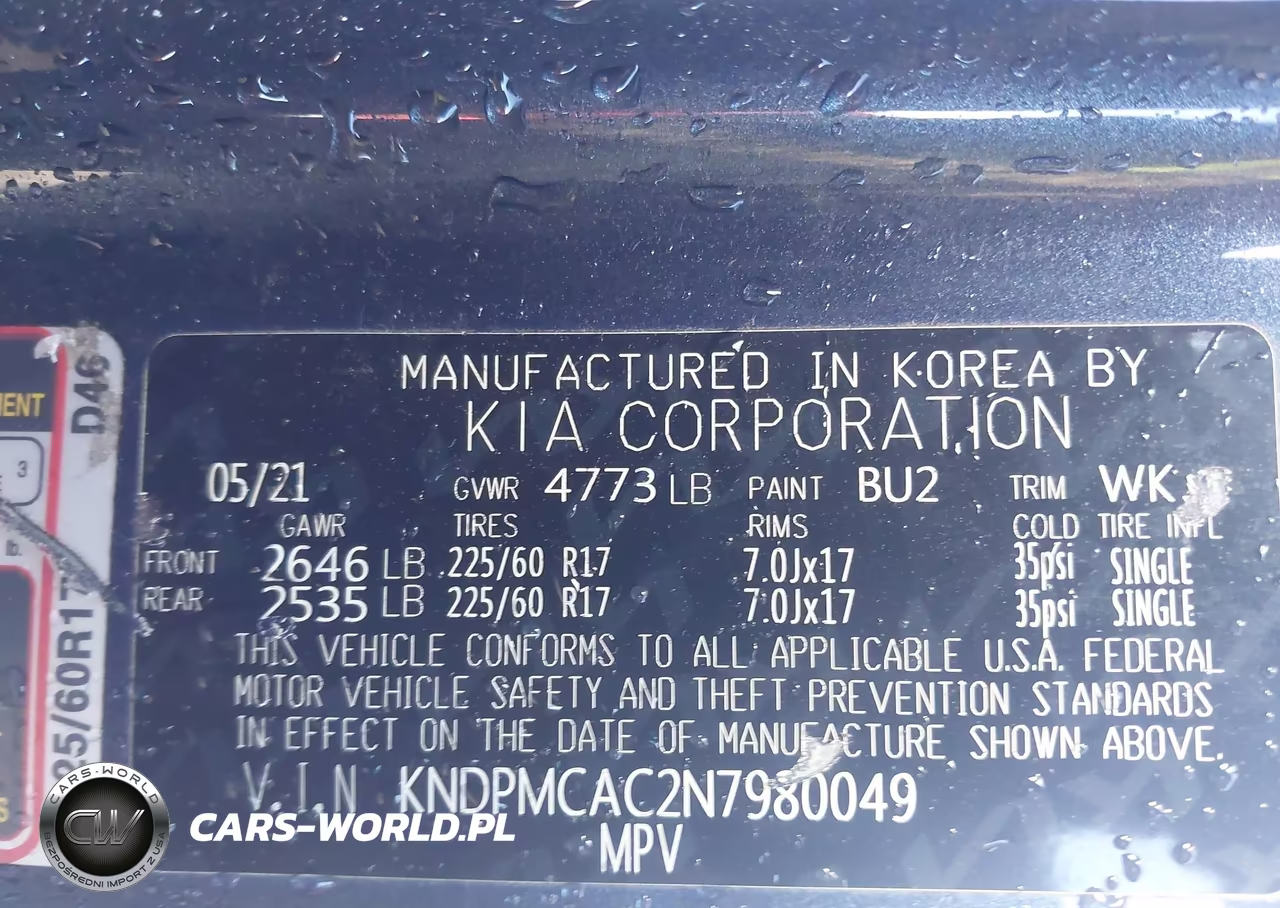 2022 Kia Sportage Lx VIN:KNDPMCAC2N7980049 - 9