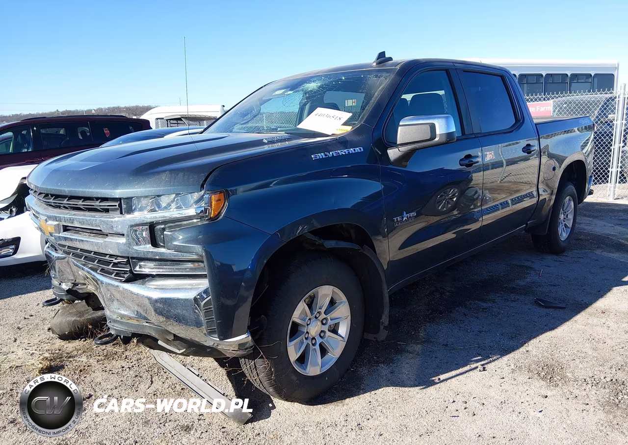 2021 Chevrolet Silverado 1500 4Wd Short Bed Lt VIN:3GCUYDET4MG102813 - 2