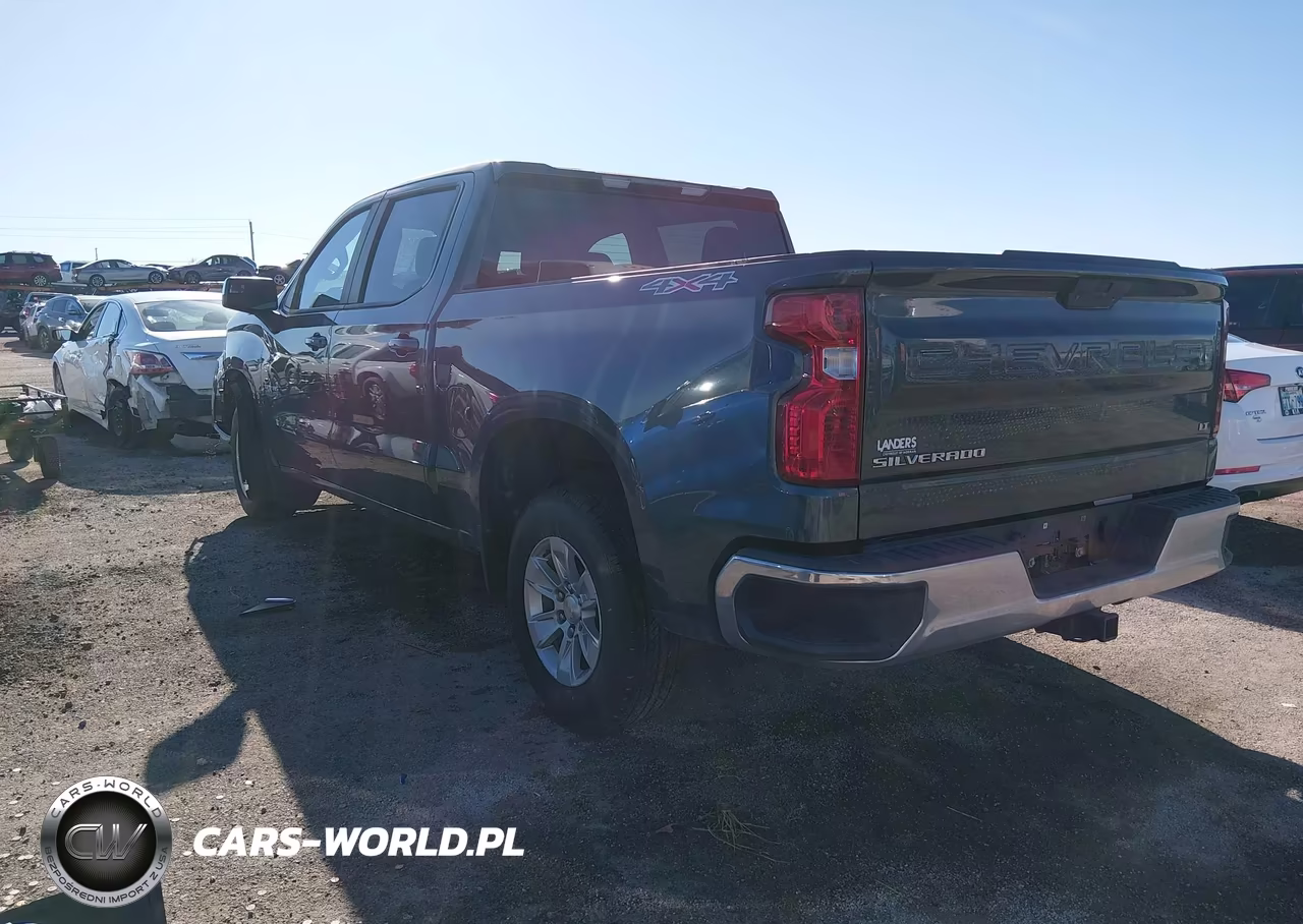 2021 Chevrolet Silverado 1500 4Wd Short Bed Lt VIN:3GCUYDET4MG102813 - 3