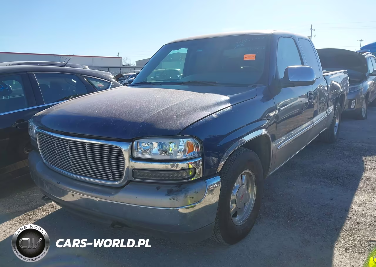 2000 GMC Sierra 1500 Sle VIN:2GTEC19TXY1405945 - 2