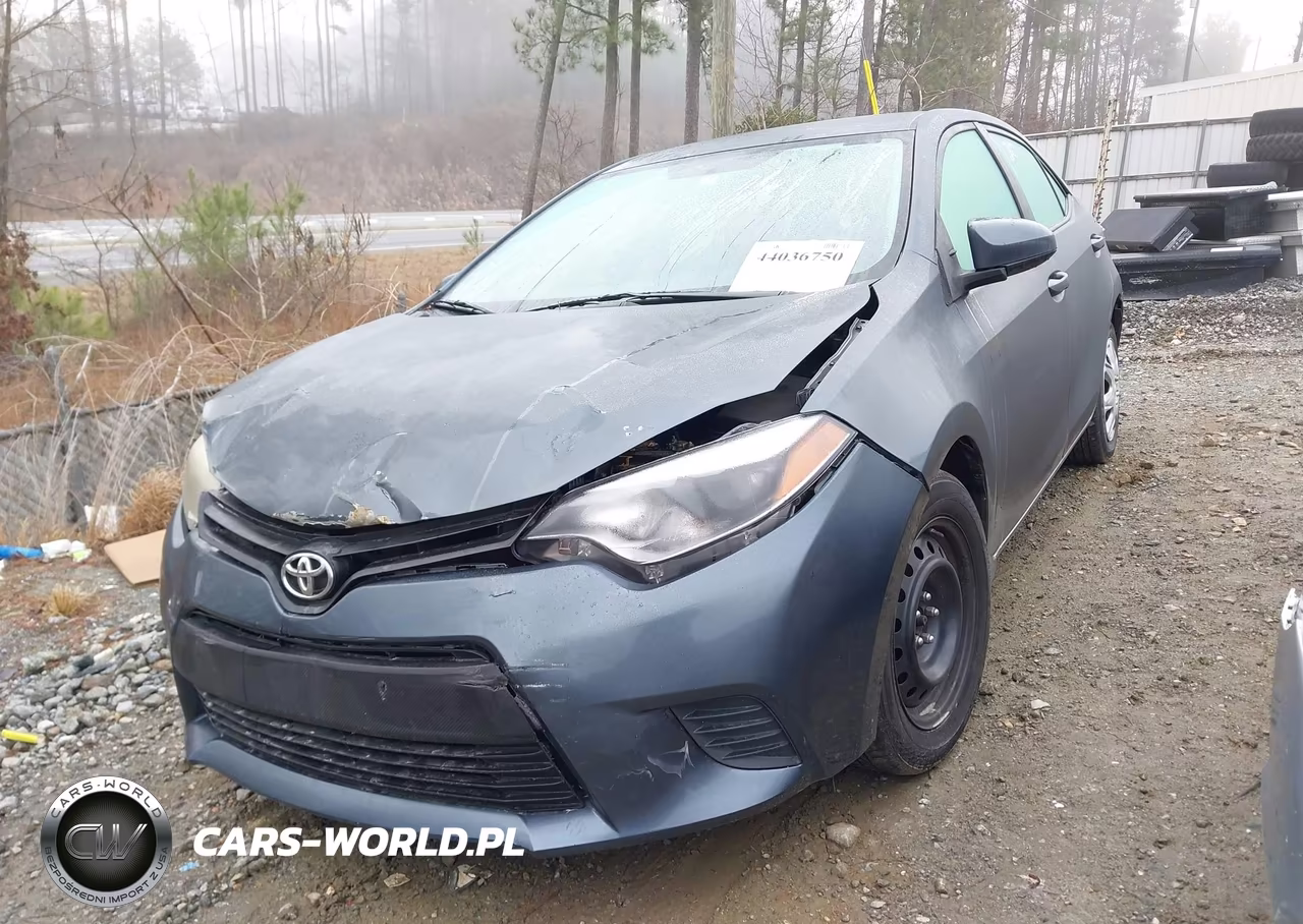 2014 Toyota Corolla Le VIN:5YFBURHEXEP074203 - 2