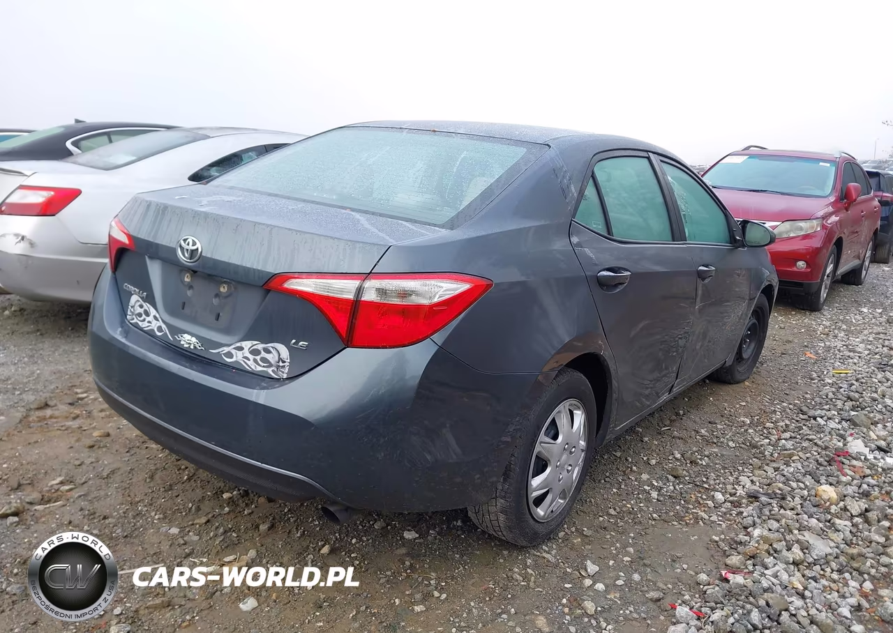 2014 Toyota Corolla Le VIN:5YFBURHEXEP074203 - 4