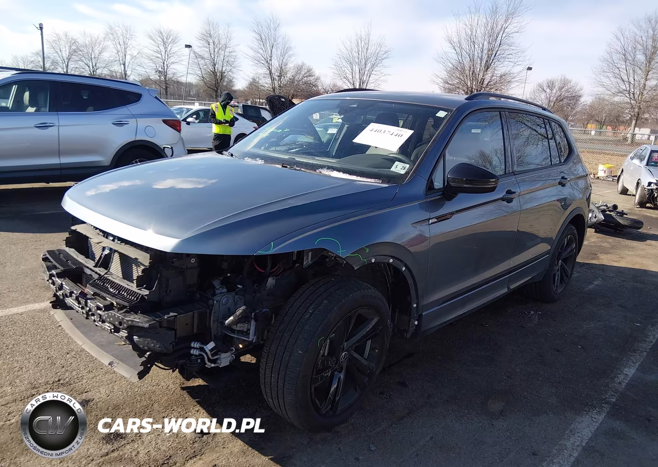 2023 Volkswagen Tiguan 2.0T Se R-Line Black VIN:3VV8B7AX4PM091493 - 2