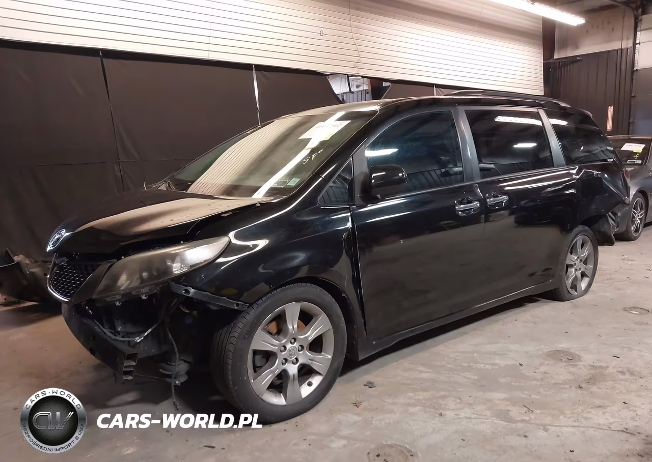 2014 Toyota Sienna Se 8 Passenger VIN:5TDXK3DC8ES408684 - 2