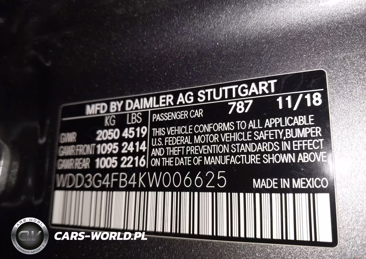 2019 Mercedes-Benz A 220 4Matic VIN:WDD3G4FB4KW006625 - 9