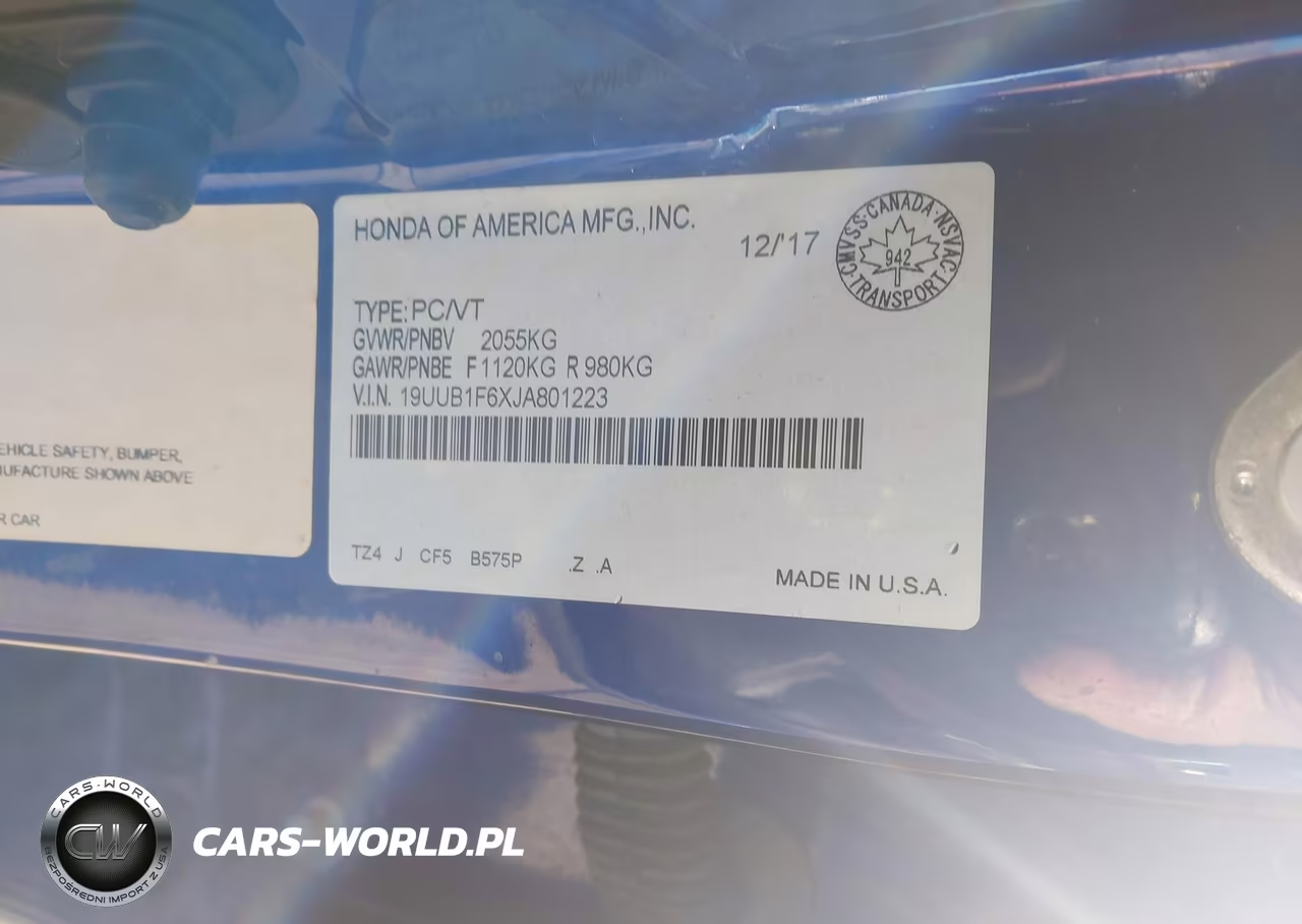 2018 Acura Tlx Tech A-Spec VIN:19UUB1F6XJA801223 - 9