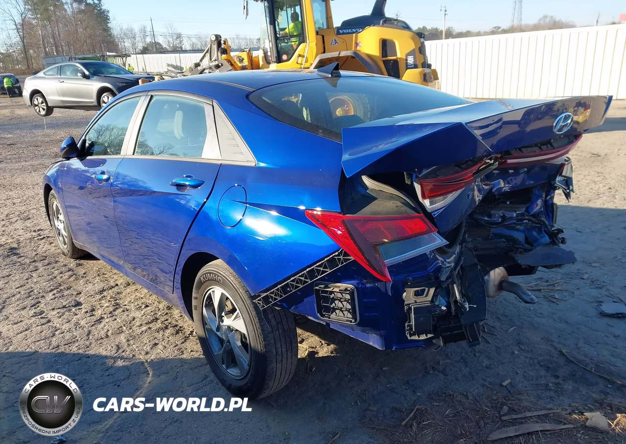 2023 Hyundai Elantra Se VIN:5NPLL4AG2PH119530 - 3