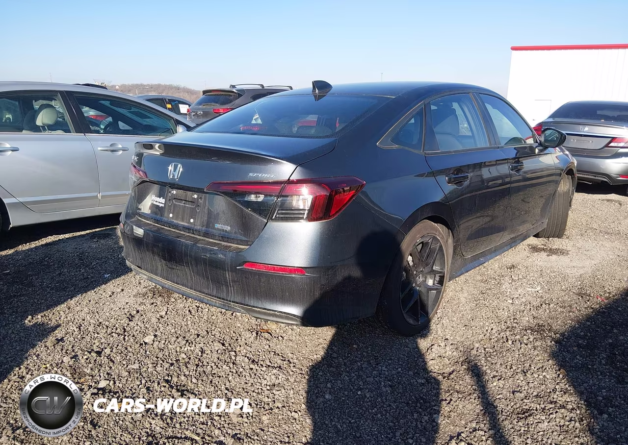 2025 Honda Civic Hybrid Sport-Sport Touring VIN:2HGFE4F85SH347467 - 4