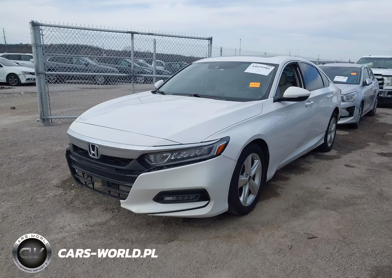 2018 Honda Accord Ex-L 2.0T VIN:1HGCV2F55JA043324 - 2