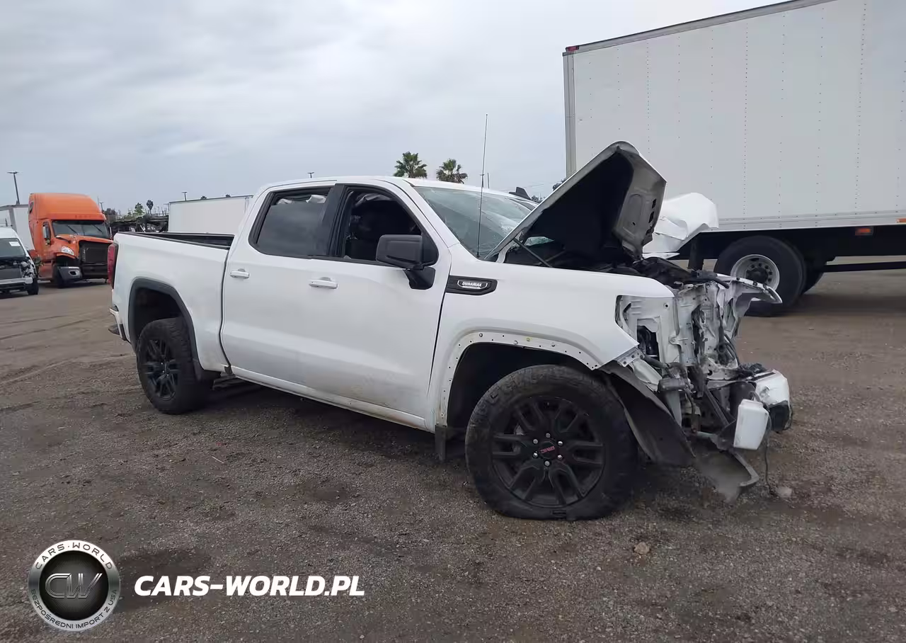 2021 GMC Sierra 1500 4Wd Short Box Elevation