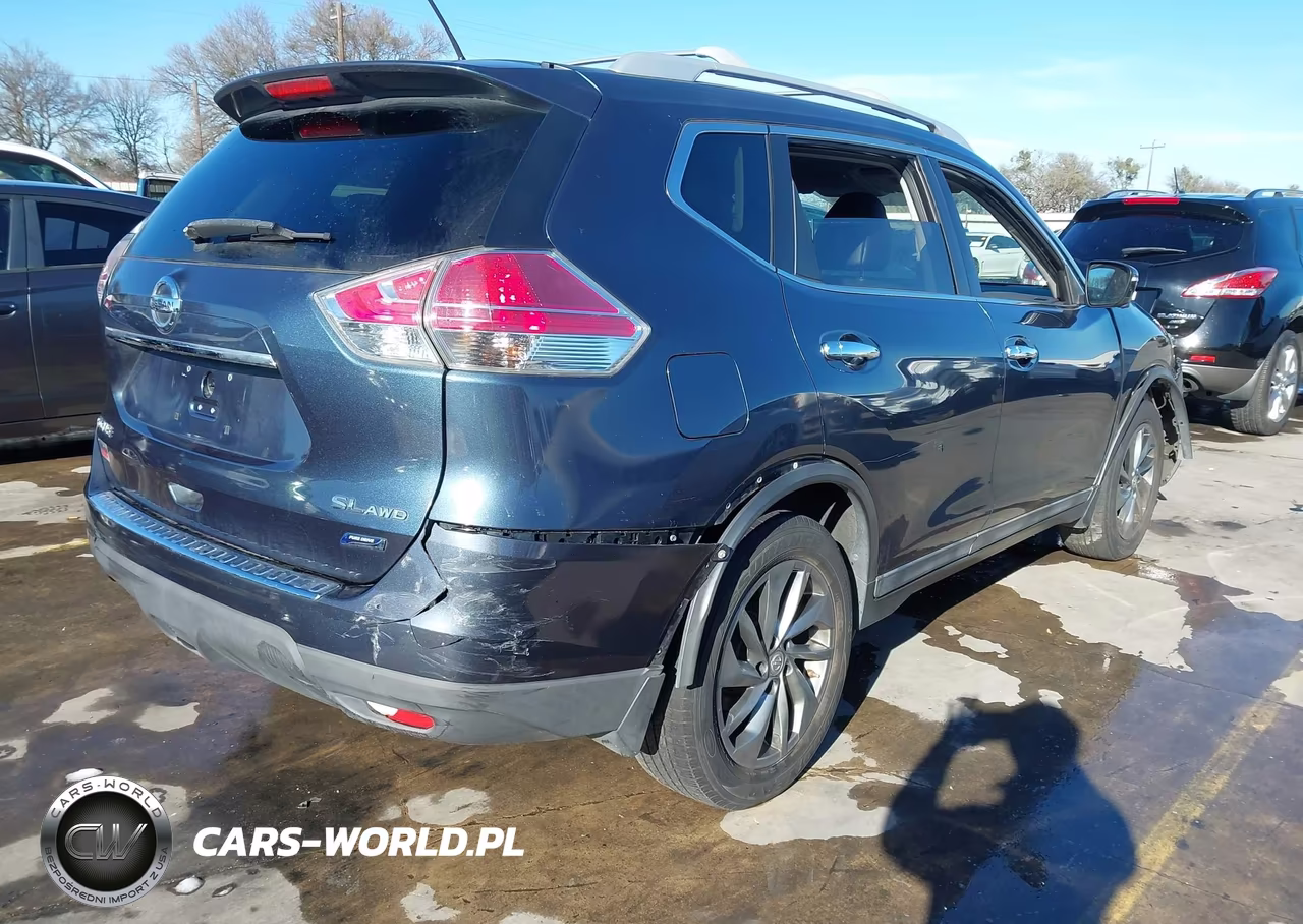 2014 Nissan Rogue Sl VIN:5N1AT2MV7EC831333 - 4