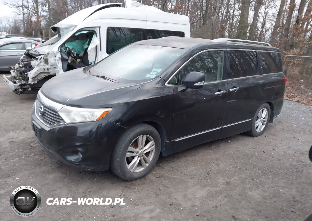 2012 Nissan Quest Sl VIN:JN8AE2KP6C9034511 - 2