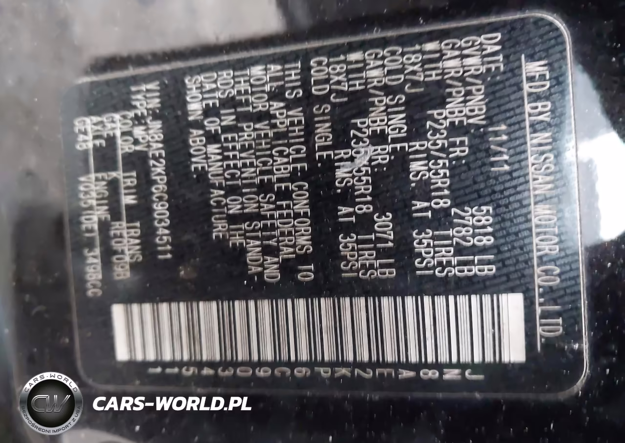 2012 Nissan Quest Sl VIN:JN8AE2KP6C9034511 - 9