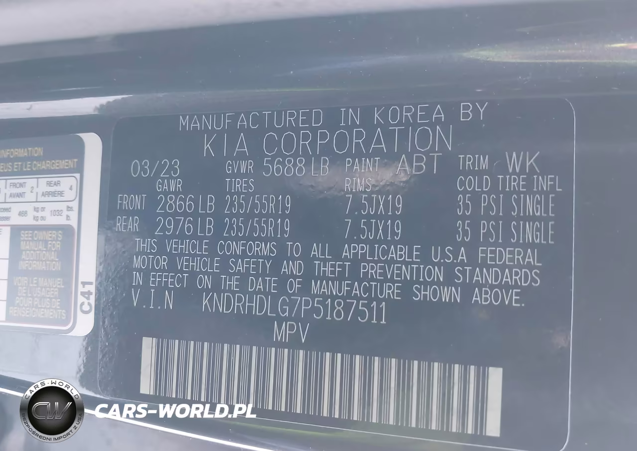 2023 Kia Sorento Hybrid Ex VIN:KNDRHDLG7P5187511 - 9